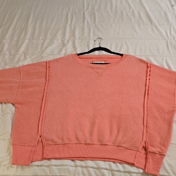 American Eagle Outfitters Coral Crew Neck Sweater - Picture 11 of 15